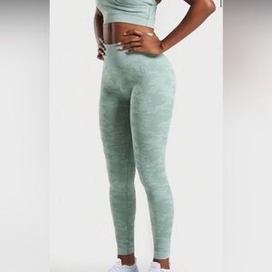 Gymshark Green Camo Leggings